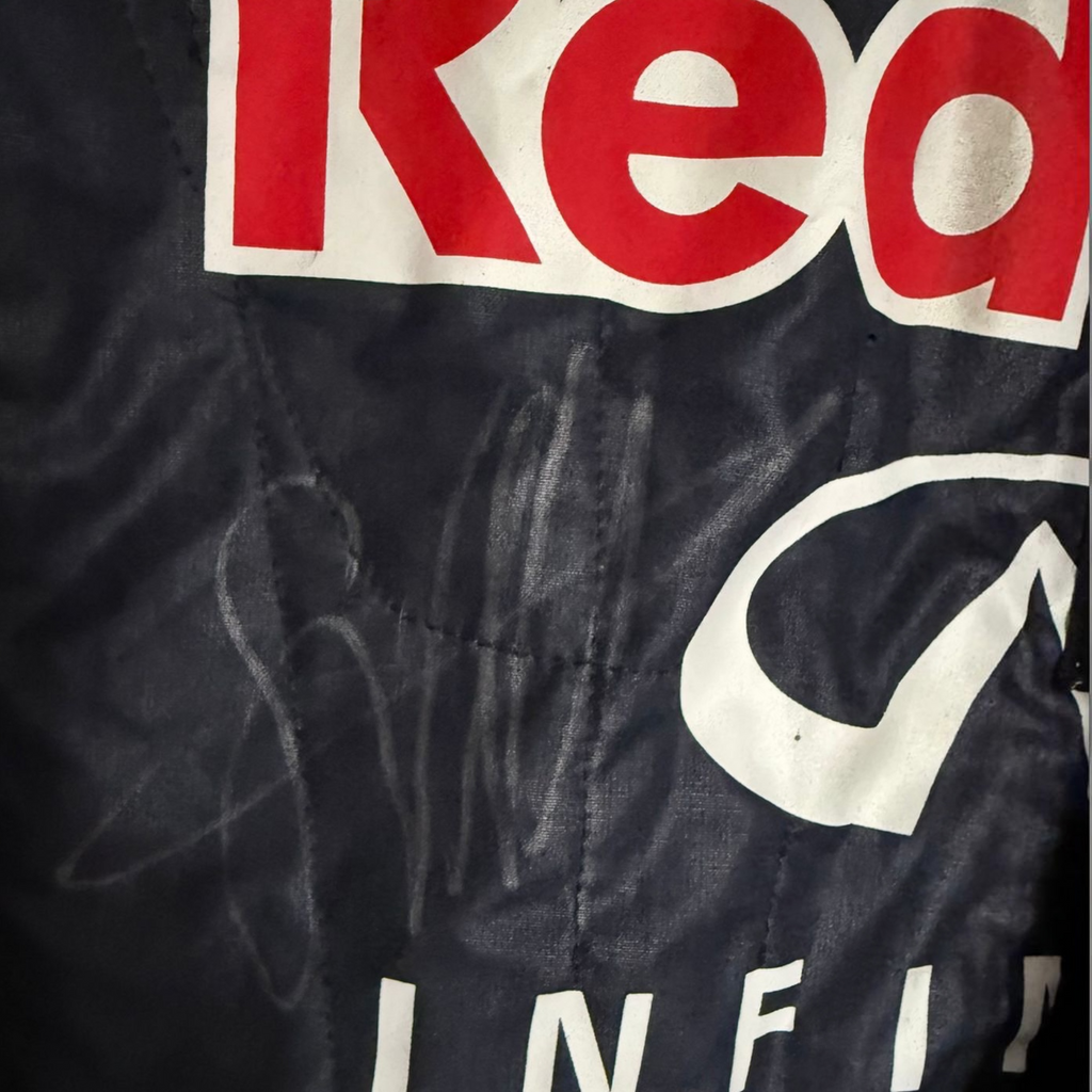Sebastian Vettel 2014 Australia / Malaysia Worn Signed Red Bull Racing Race-Suit