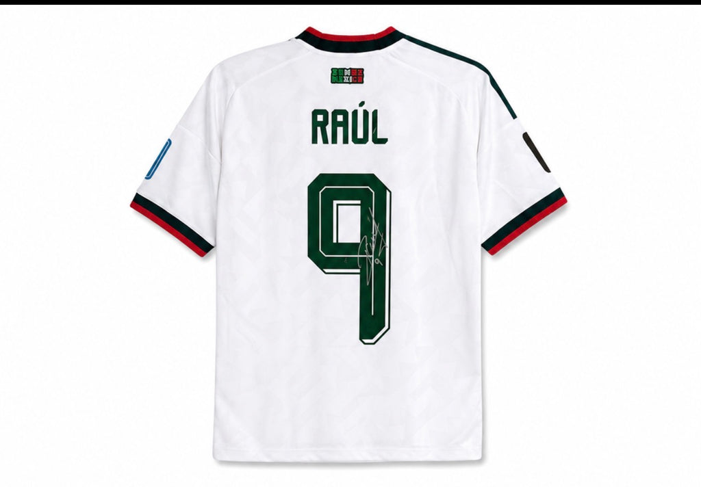 Raul Jimenez Signed, Match issued Mexico World Cup 2026 Shirt- SOLD!