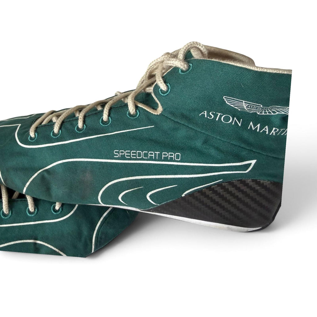 Lance Stroll Aston Martin F1 Team 2025 Pre-Season Worn Test Boots