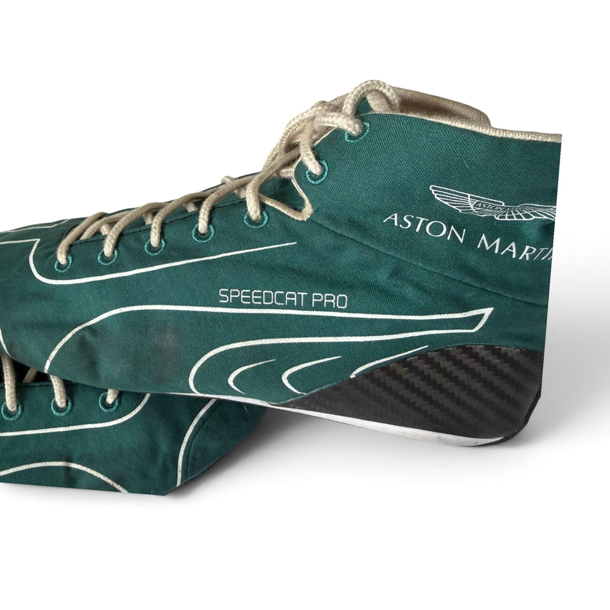 Lance Stroll Aston Martin F1 Team 2025 Pre-Season Worn Test Boots