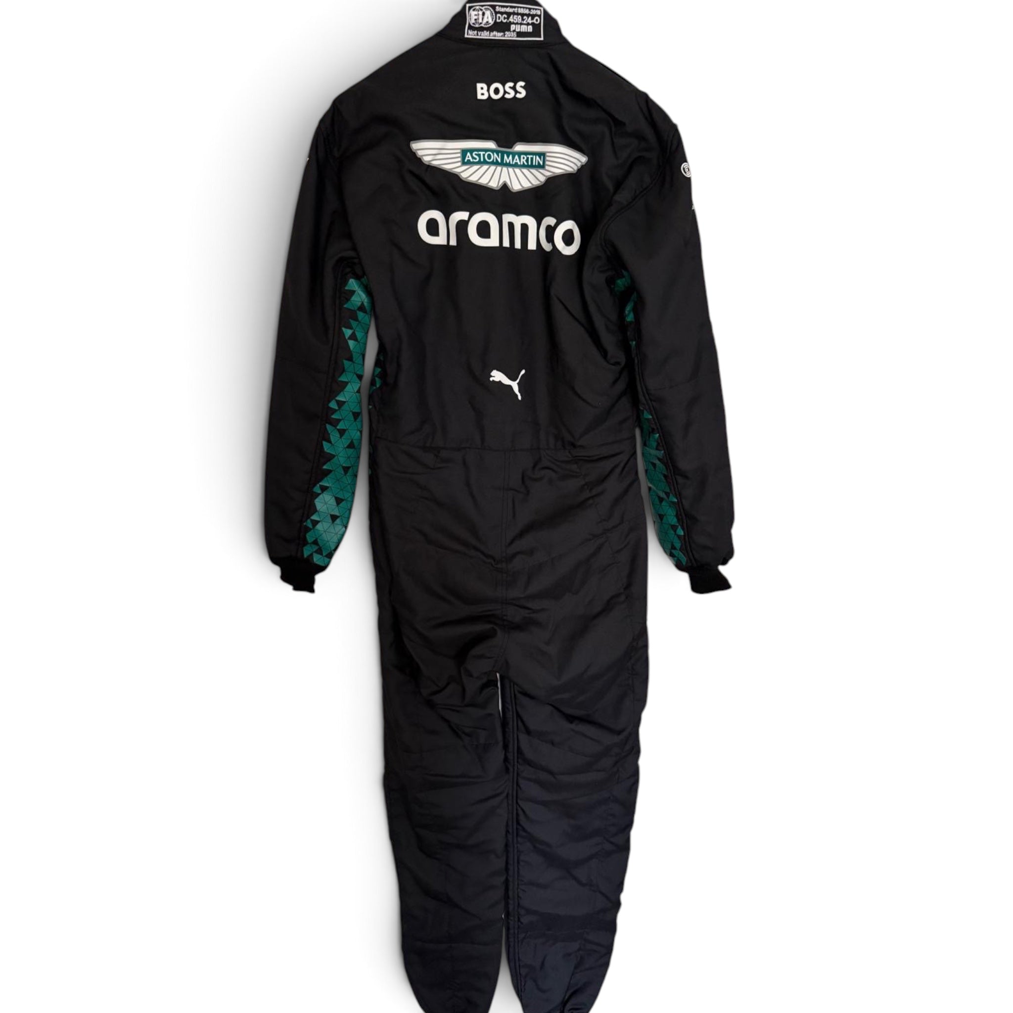 Lance Stroll 2025 Austin GP Aston Martin Aramco Special Livery Race-Suit