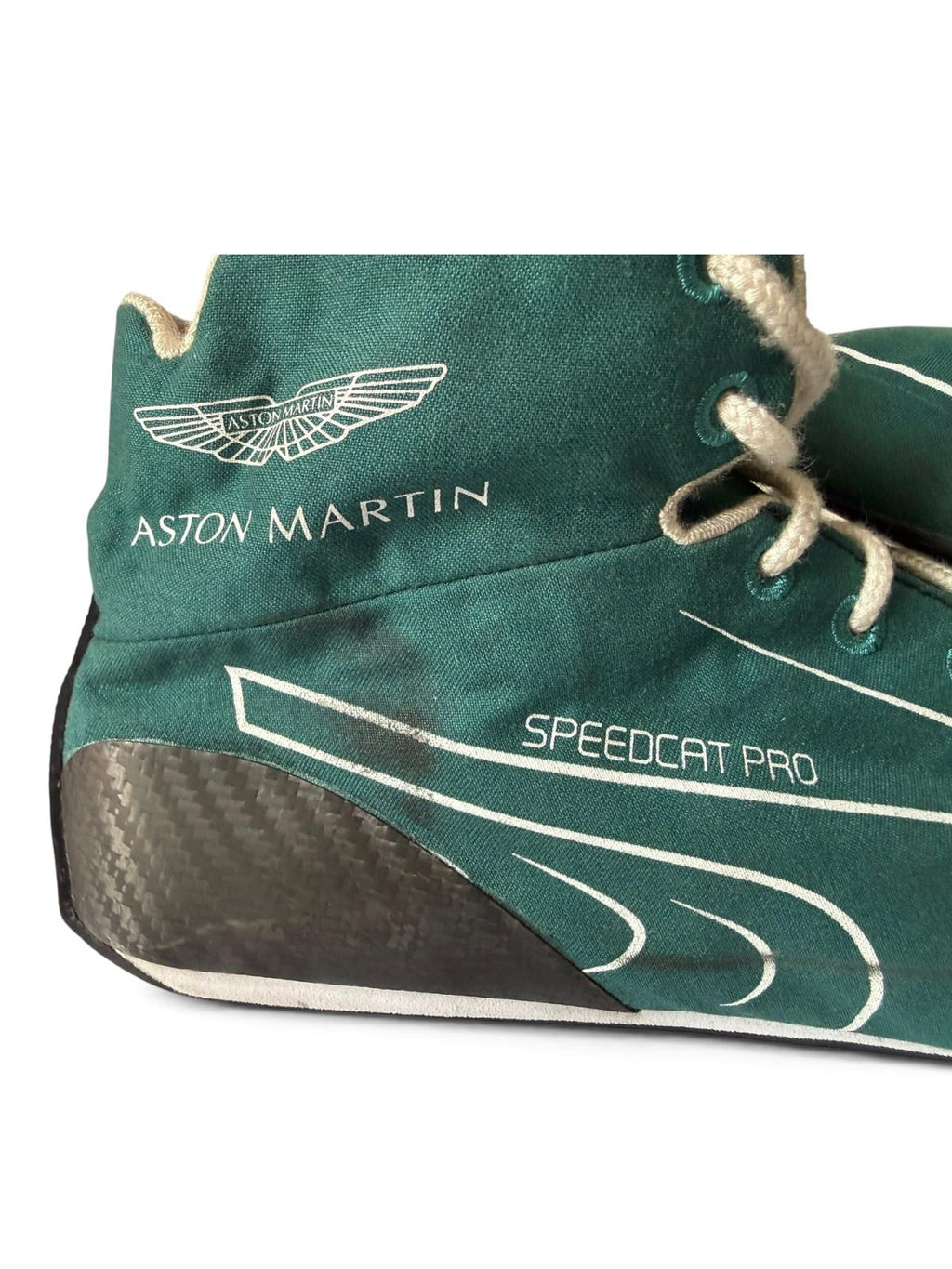 Lance Stroll Aston Martin F1 Team 2025 Pre-Season Worn Test Boots