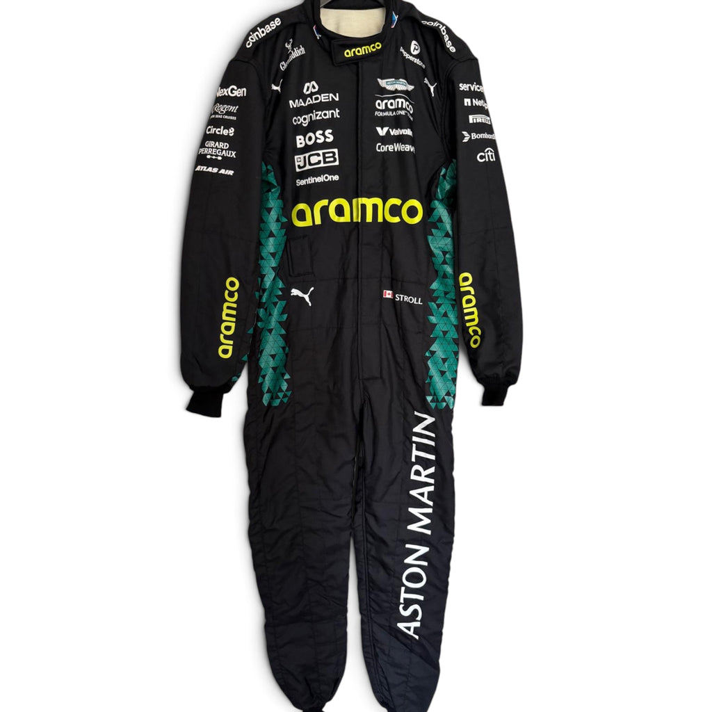 Lance Stroll 2025 Austin GP Aston Martin Aramco Special Livery Race-Suit