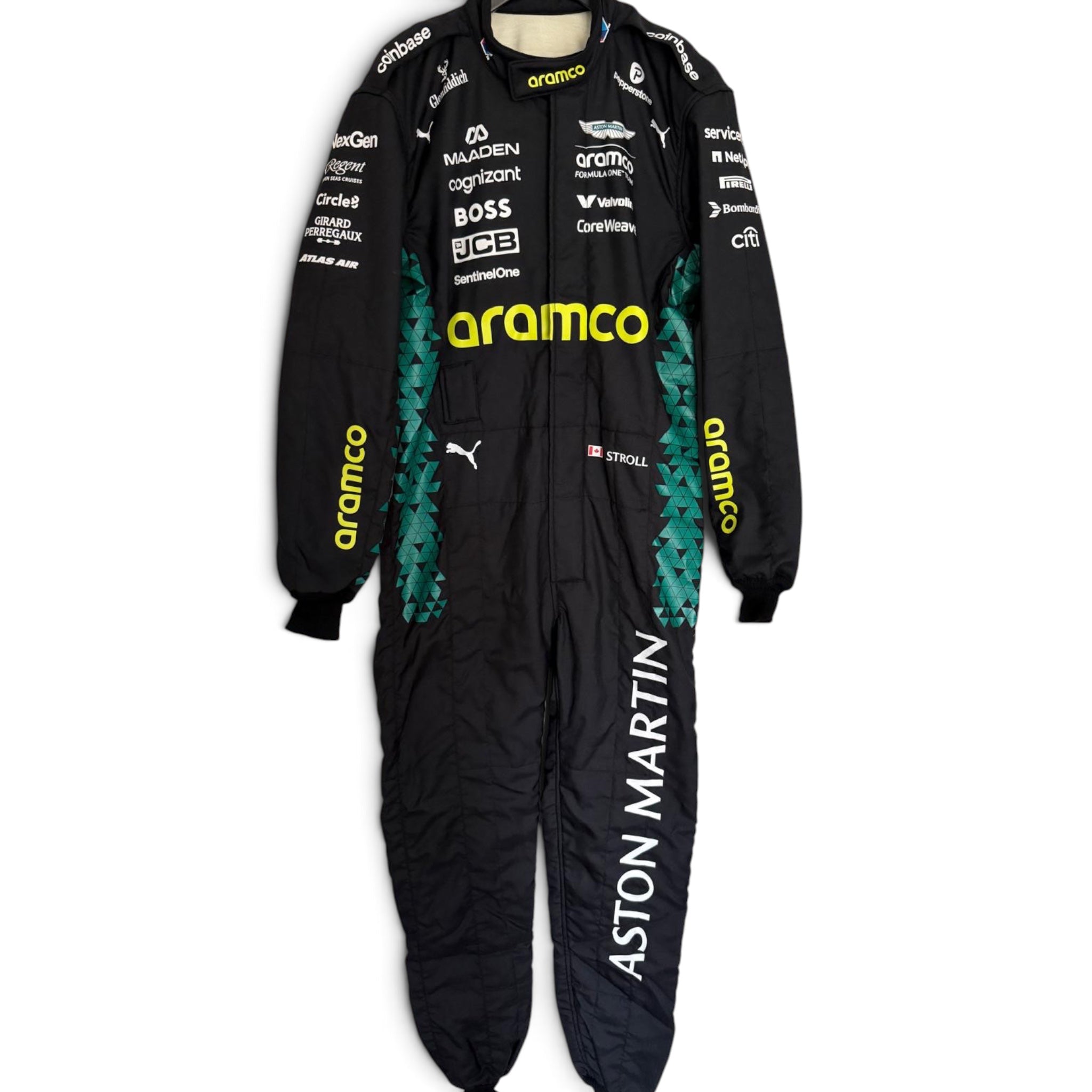 Lance Stroll 2025 Austin GP Aston Martin Aramco Special Livery Race-Suit