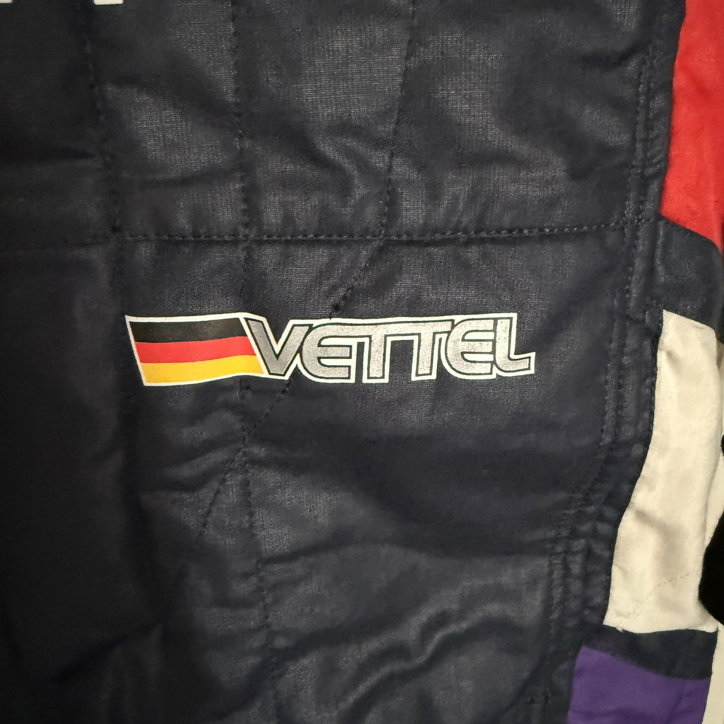 Sebastian Vettel 2014 Australia / Malaysia Worn Signed Red Bull Racing Race-Suit