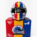 Pierre Gasly 2023 1:2 Scale Bell Austin Limited Edition Signed Tribute helmet to Francois Cevert.