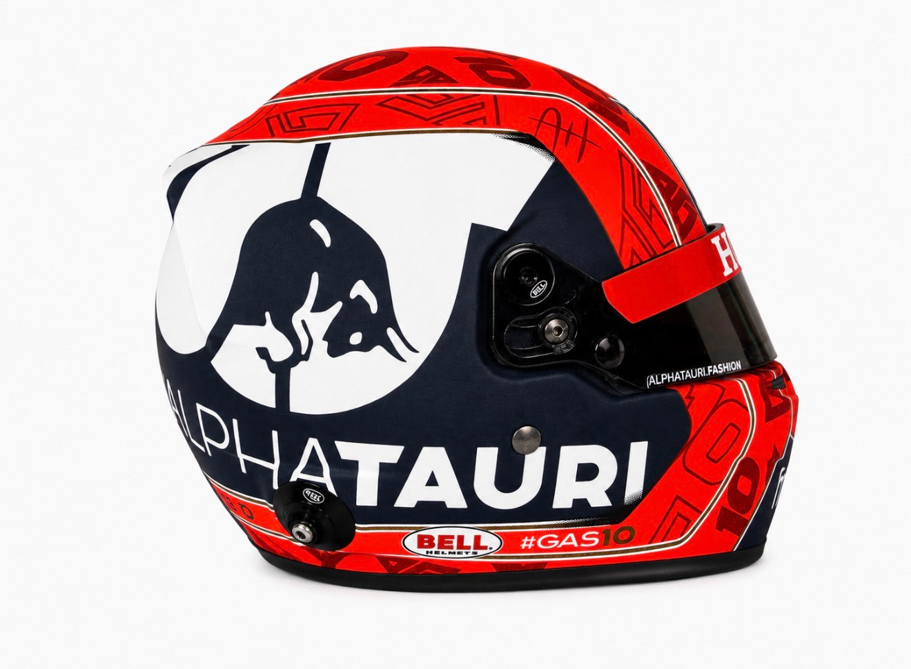 Pierre Gasly 2021 1:2 Scale Bell Signed Mini Helmet