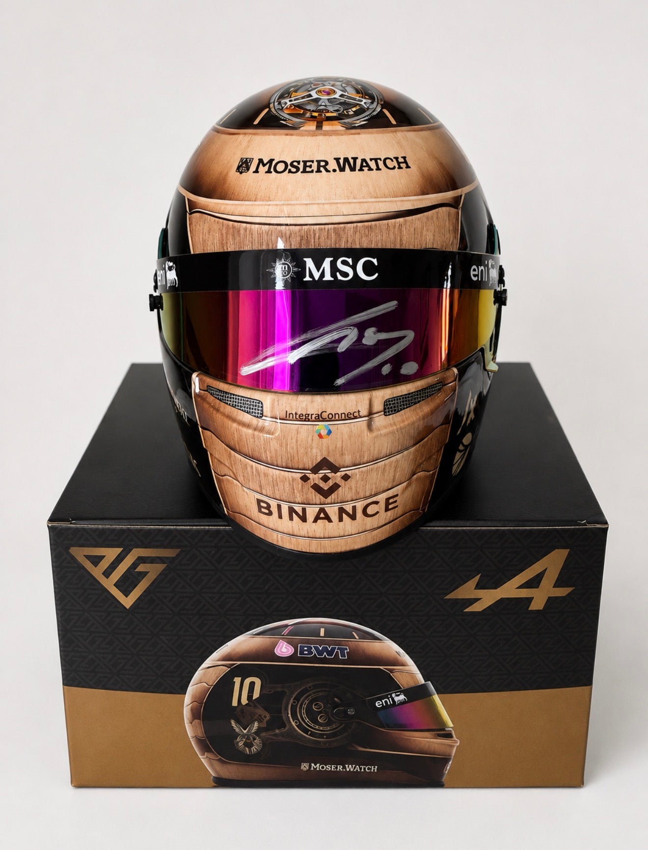 Pierre Gasly 2025 1:2 Scale Bell Limited Edition Signed Singapore GP Helmet