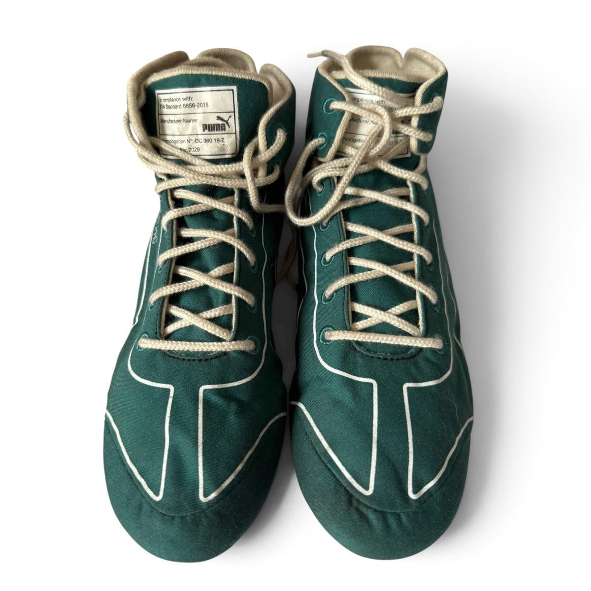 Lance Stroll Aston Martin F1 Team 2025 Pre-Season Worn Test Boots