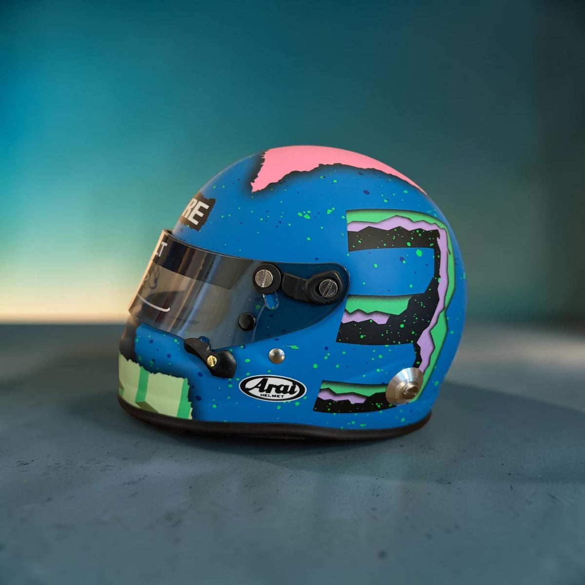 Daniel Ricciardo 2019 1:2 Scale Hand Signed Arai Helmet