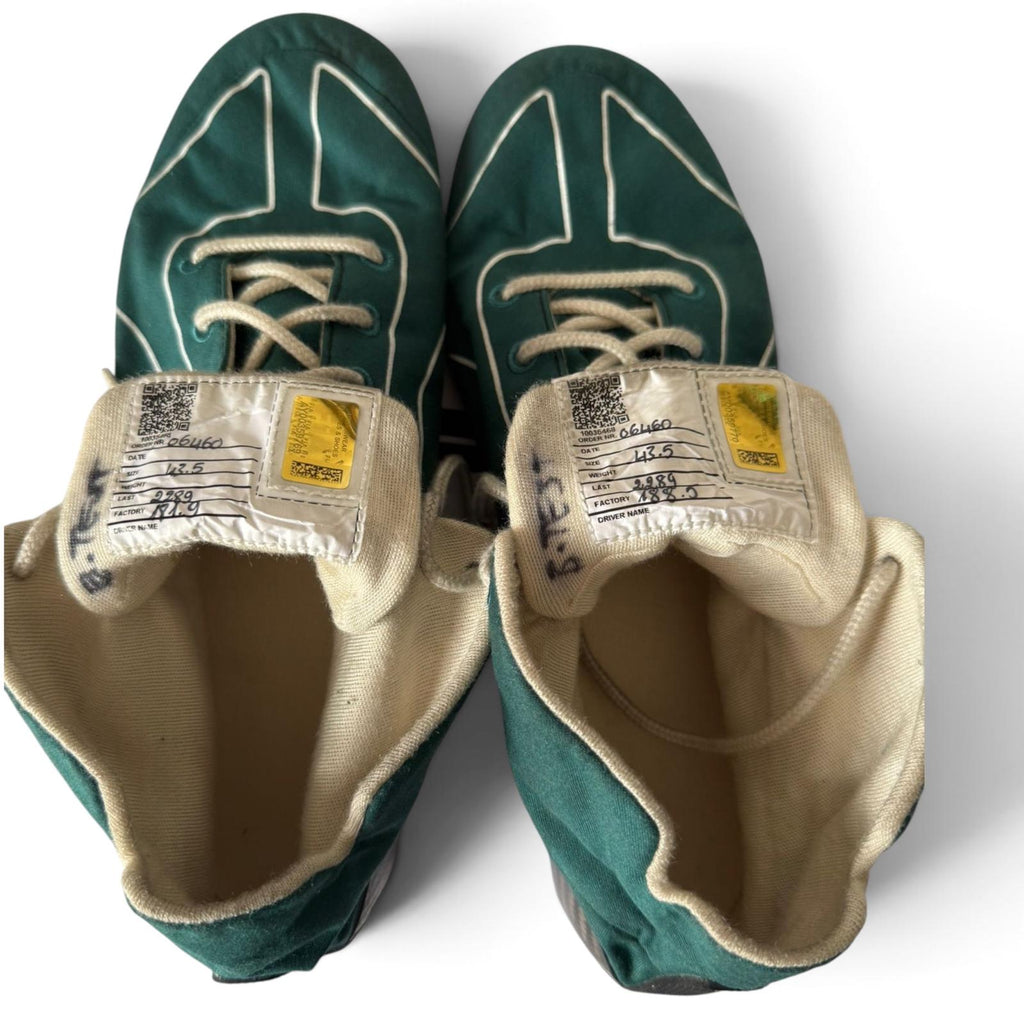 Lance Stroll Aston Martin F1 Team 2025 Pre-Season Worn Test Boots