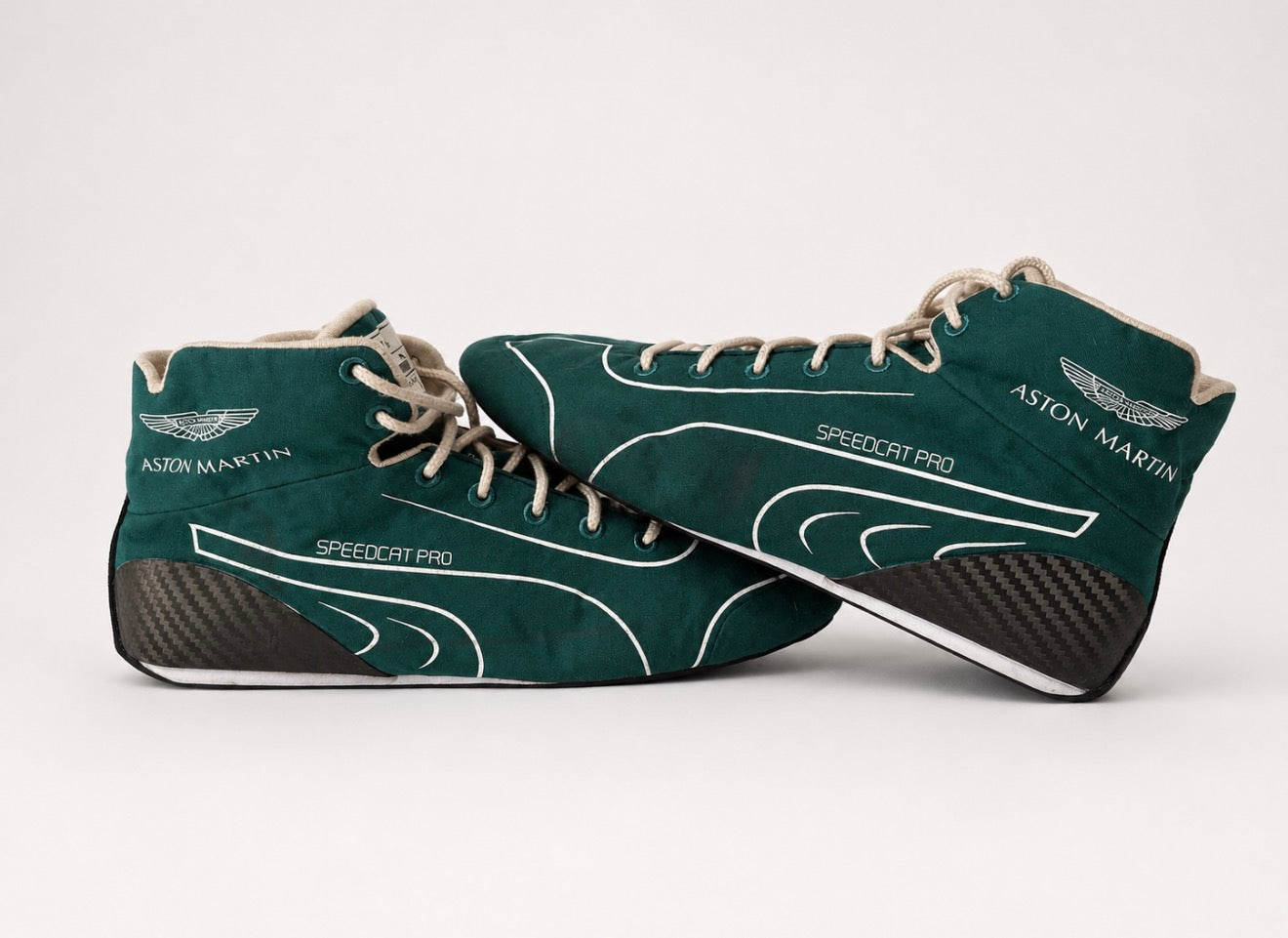 Lance Stroll Aston Martin F1 Team 2025 Pre-Season Worn Test Boots