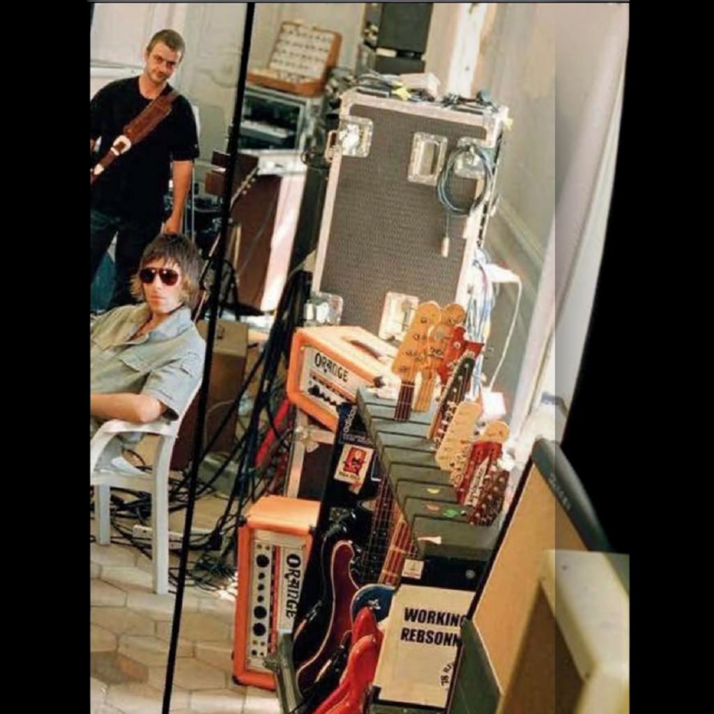 Oasis Noel Gallagher 1966 Rickenbacker Guitar, Studio Used and Hand Signed - Sold!