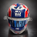 Ollie Bearman Silverstone 2026 Race Worn Helmet - SOLD!