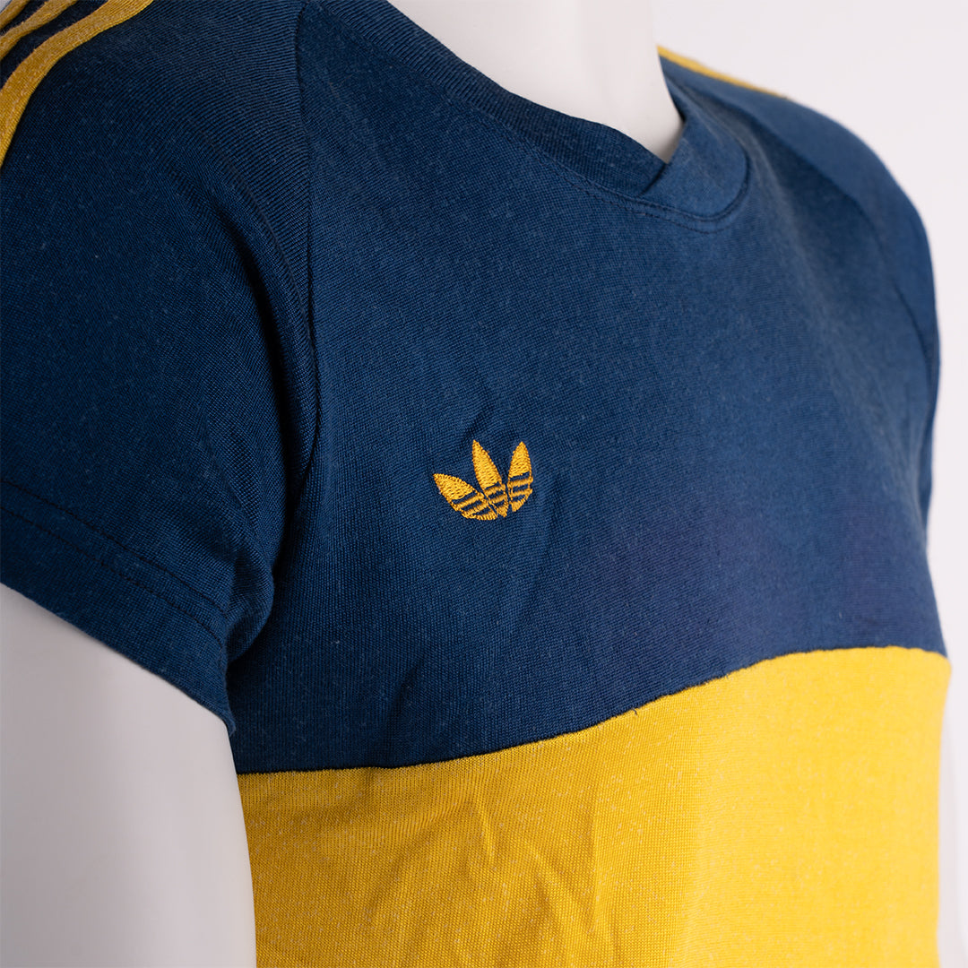 Diego Armando Maradona set of Two Iconic Match Worn Shirts, Boca and Barcelona.