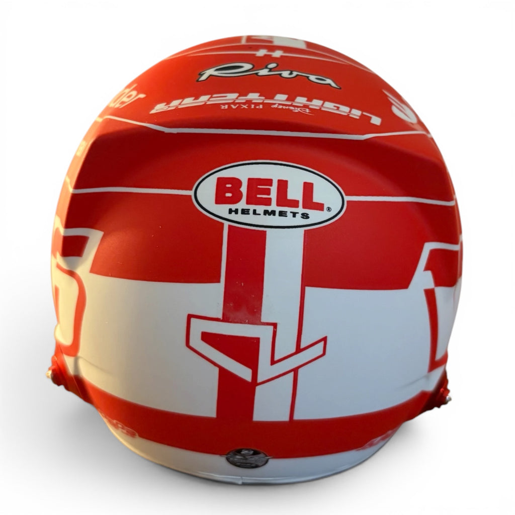Charles Leclerc 2022 Monaco GP Signed 1:2 Scale Helmet