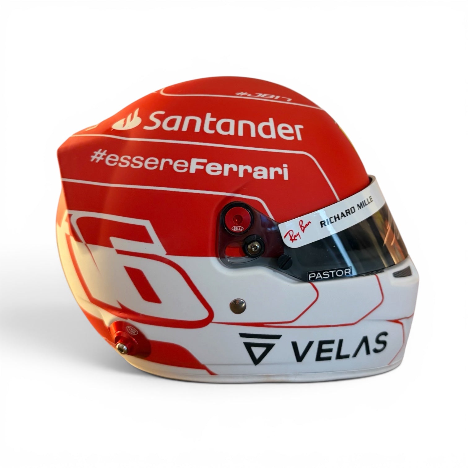 Charles Leclerc 2022 Monaco GP Signed 1:2 Scale Helmet