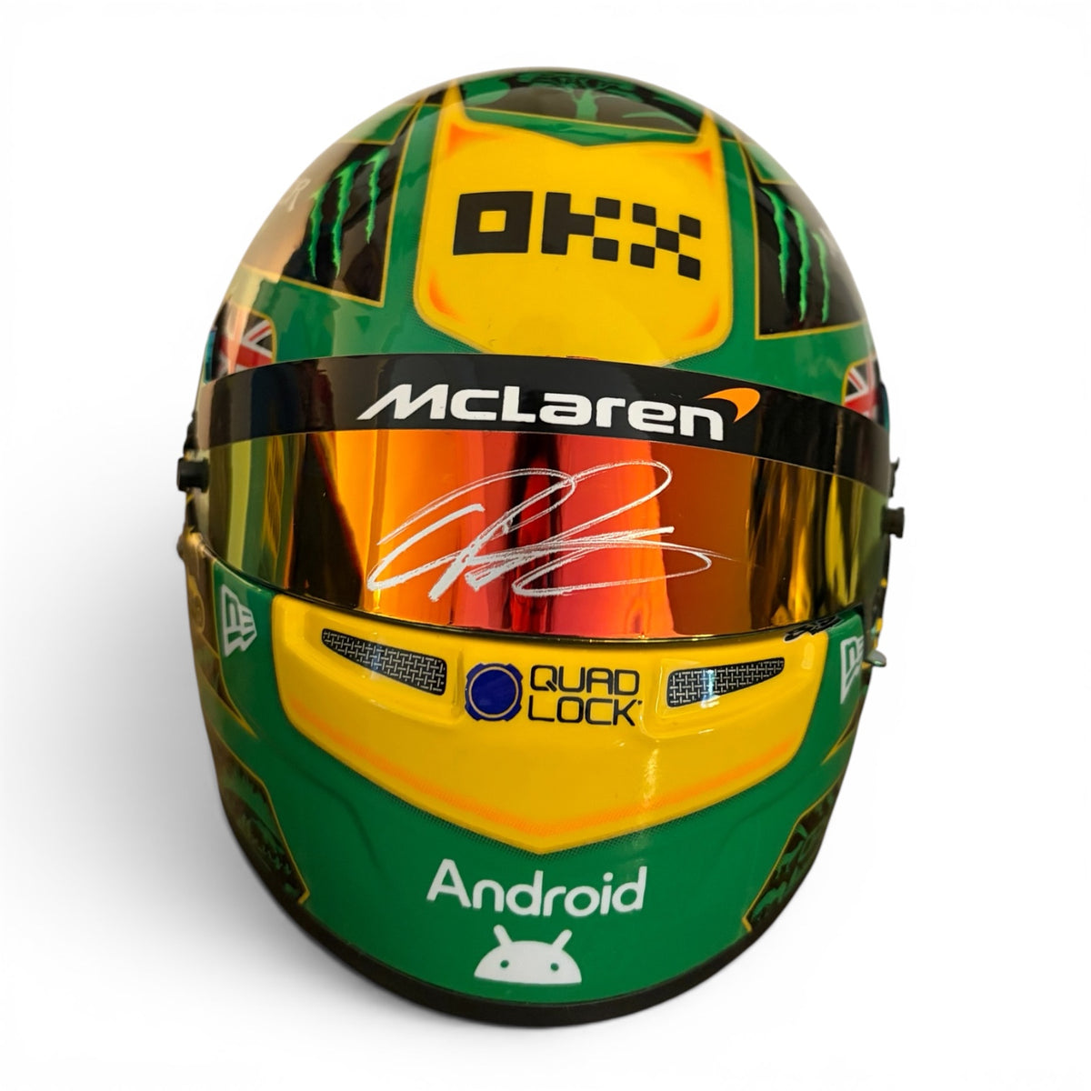 Oscar Piastri 2025 1:2 Scale Hand Signed Australia GP Helmet
