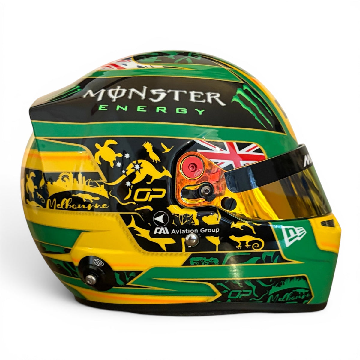 Oscar Piastri 2025 1:2 Scale Hand Signed Australia GP Helmet
