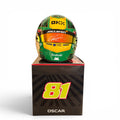 Oscar Piastri 2025 1:2 Scale Hand Signed Australia GP Helmet
