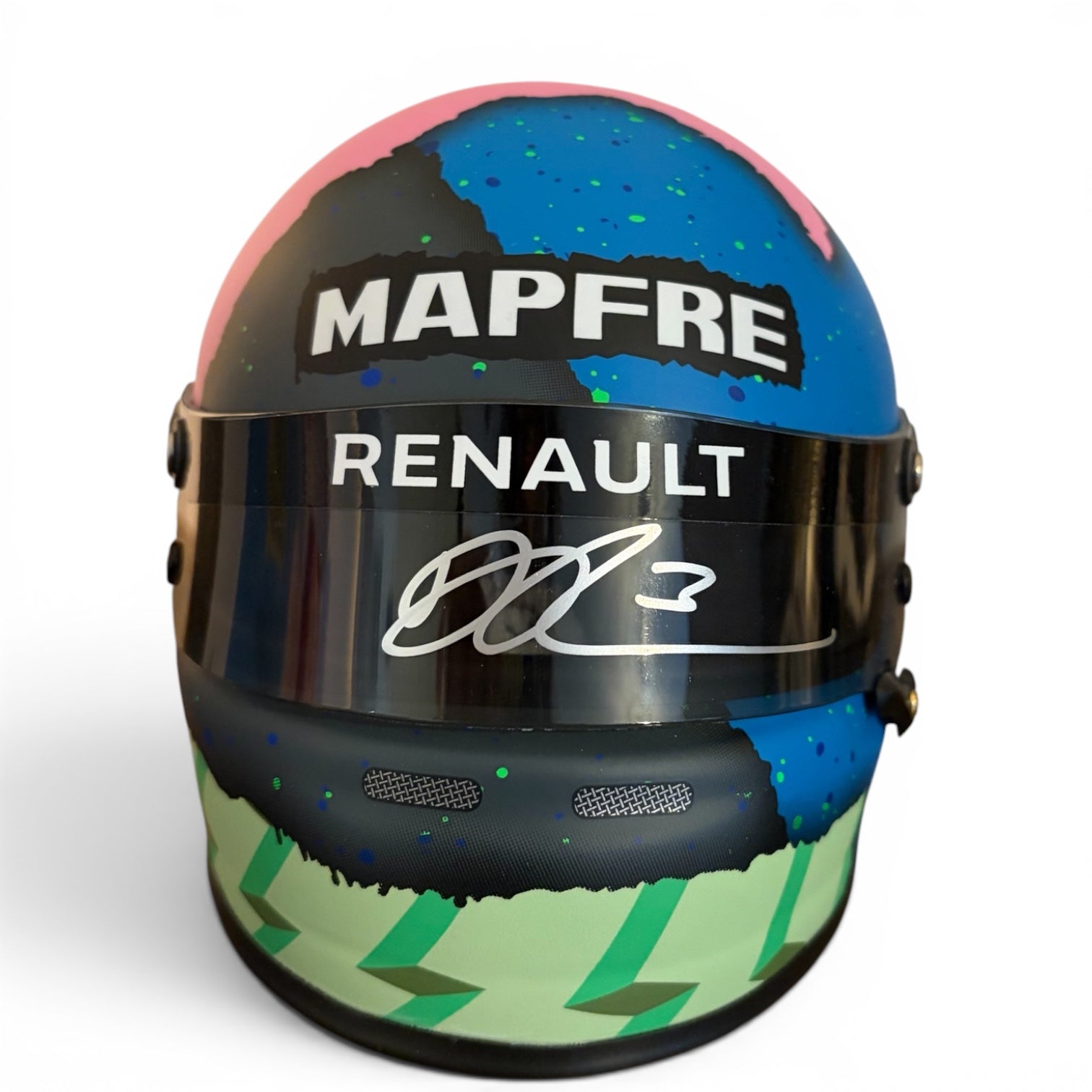Daniel Ricciardo 2019 1:2 Scale Hand Signed Arai Helmet
