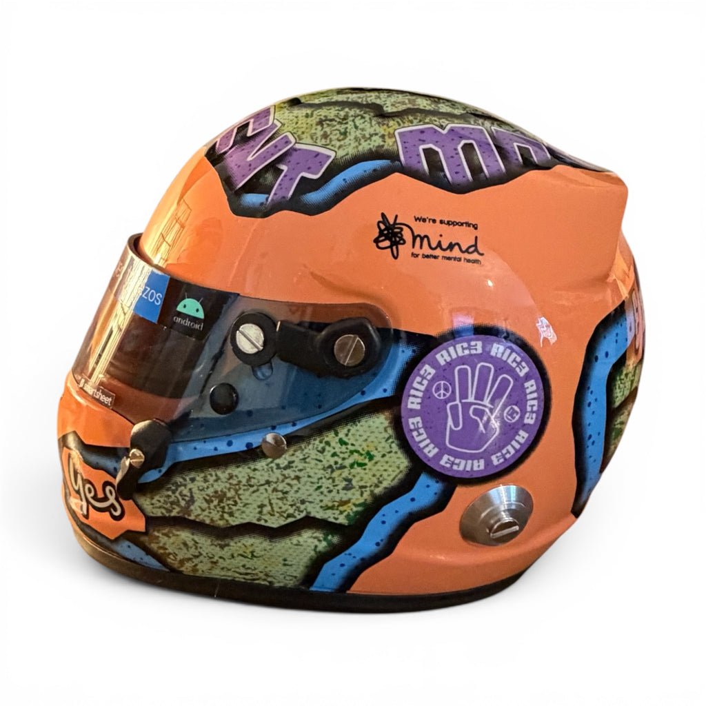 Daniel Ricciardo 2022 1:2 Scale Hand Signed Arai Helmet
