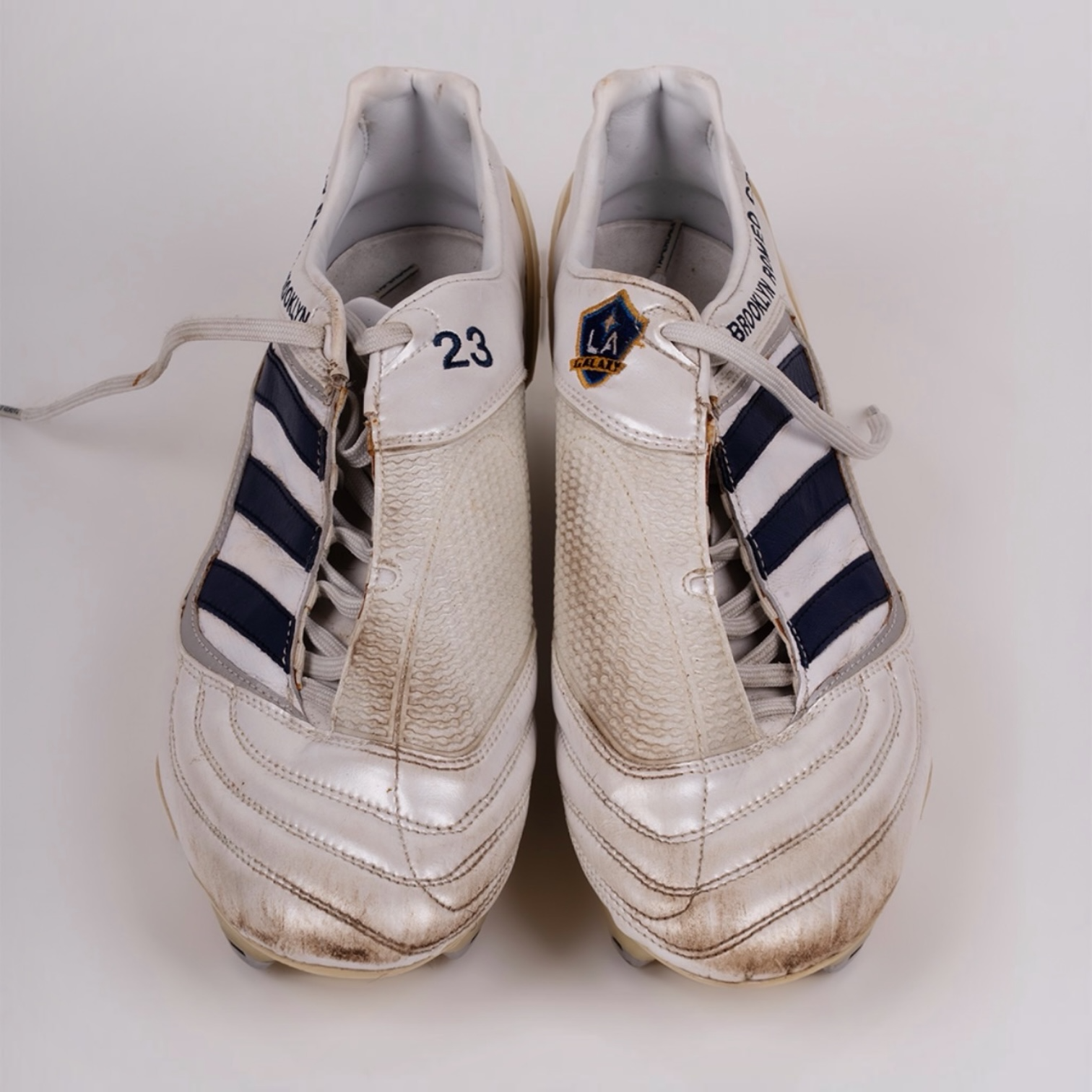 David Beckham Match Issue, Signed England 2002 Shirt with 2010 Season Match Worn Boots