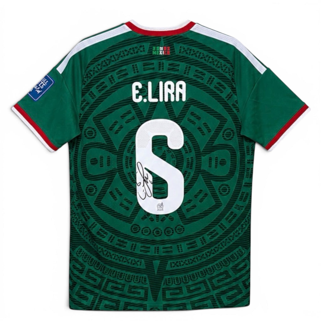 Erik Lira Match Worn Mexico World Cup 2026 Shirt - SOLD OUT!