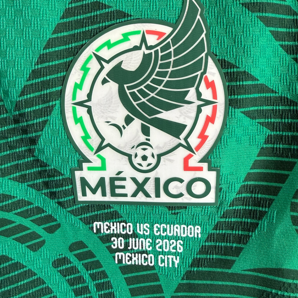 Erik Lira Match Worn Mexico World Cup 2026 Shirt - SOLD OUT!