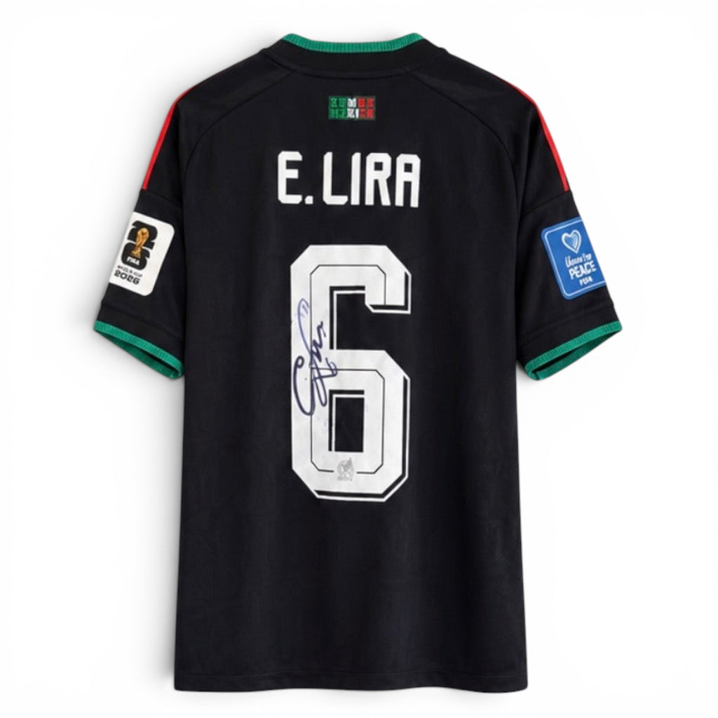 Erik Lira Signed, Match issued Mexico World Cup 2026 Shirt - SOLD!
