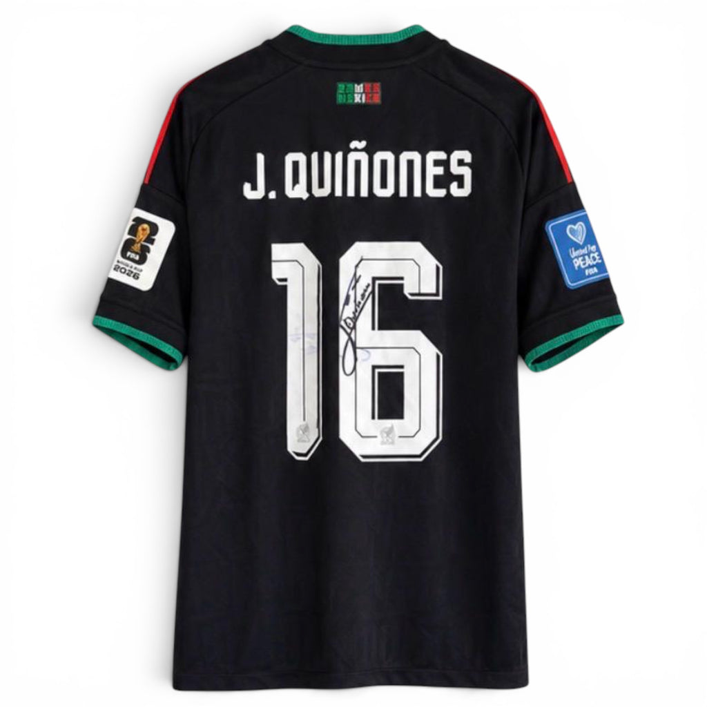 Julian Quinones Signed, Match issued Mexico World Cup 2026 Shirt - SOLD!
