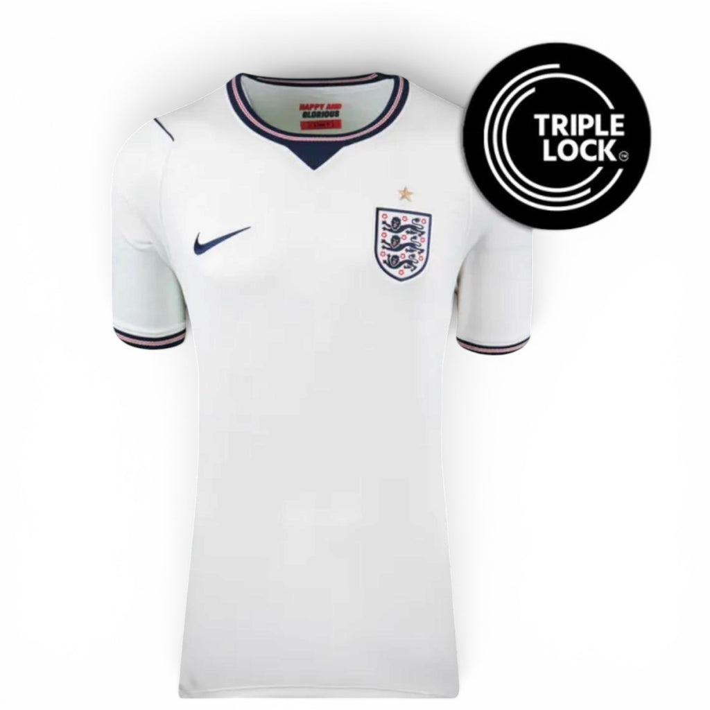 Jude Bellingham Official 2026 FIFA World Cup Back Signed England 2026 Home Shirt in Deluxe packaging
