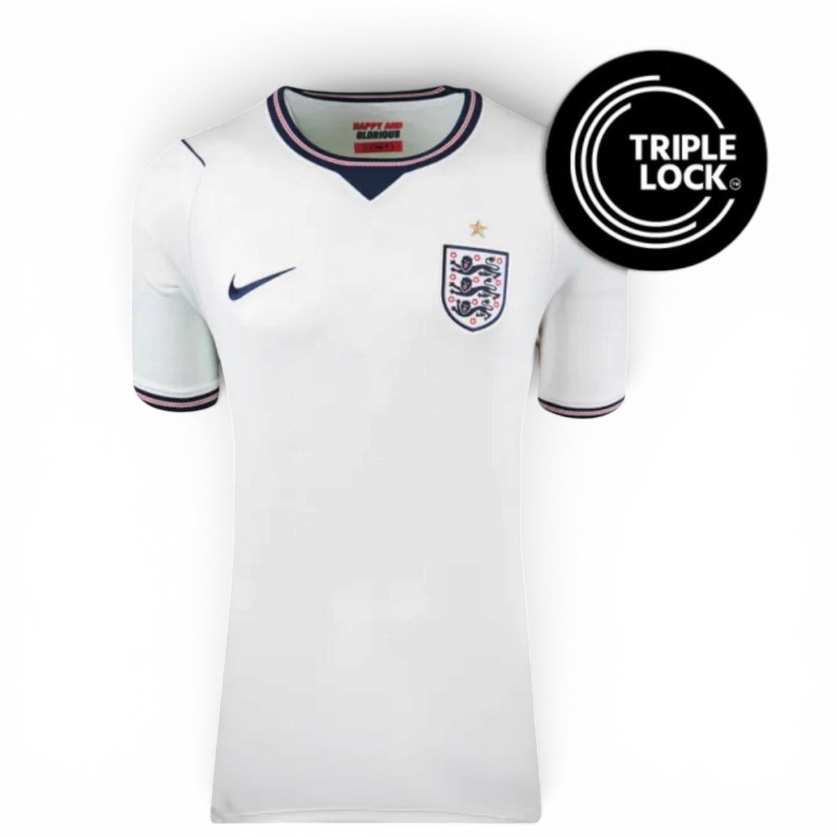 Jude Bellingham Official 2026 FIFA World Cup Back Signed England 2026 Home Shirt in Deluxe packaging