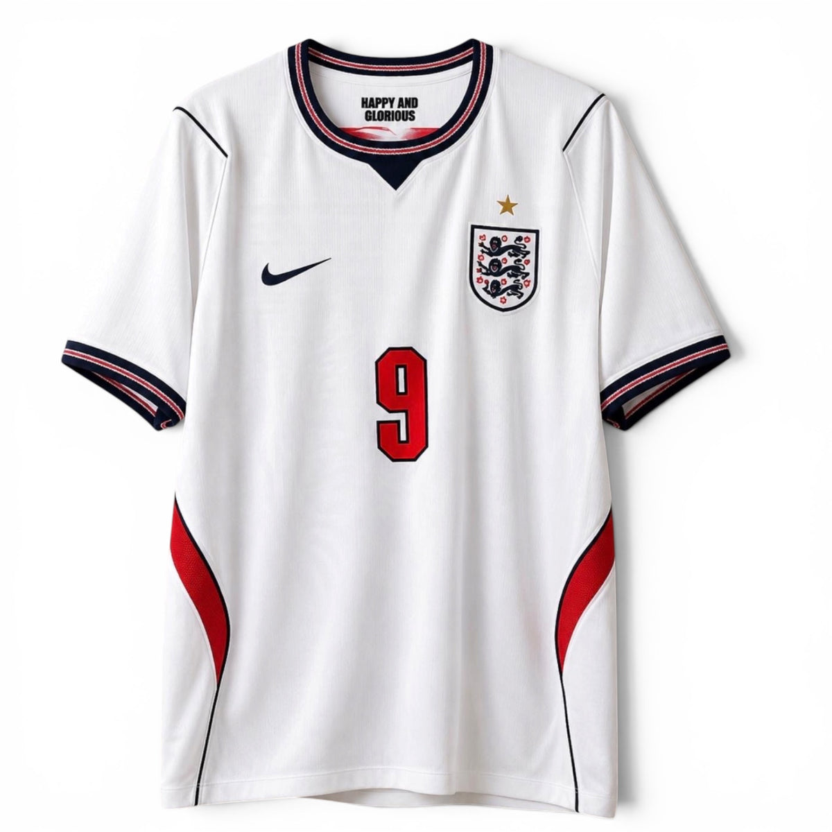 Harry Kane Official Back Signed England 2026 Home Shirt in Official England FA Packaging