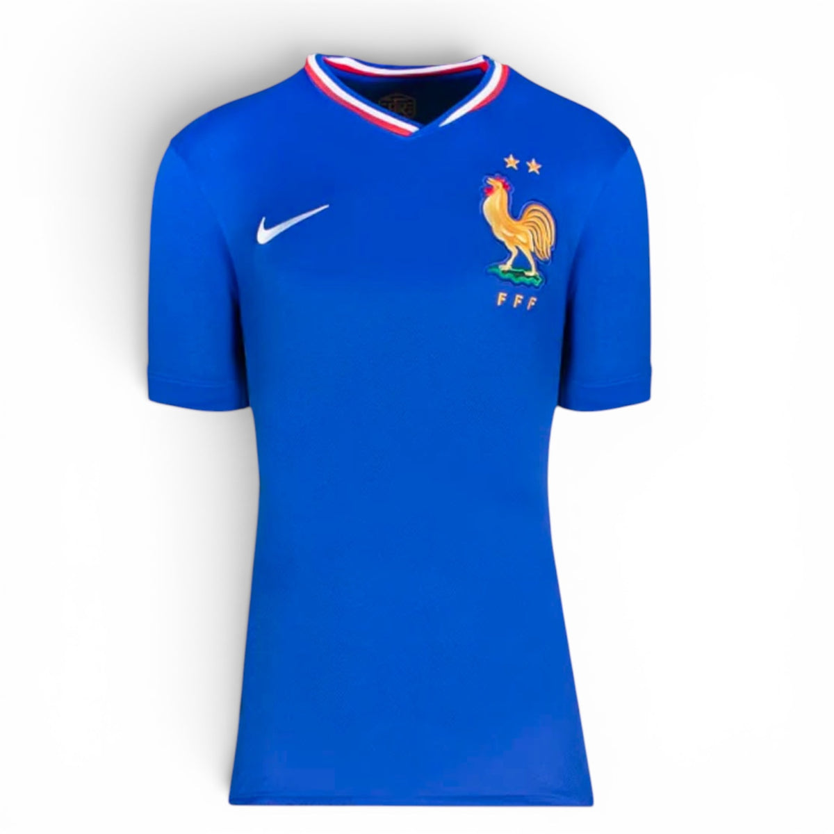 Kylian Mbappe Official FIFA France Back signed 2024 Home Shirt