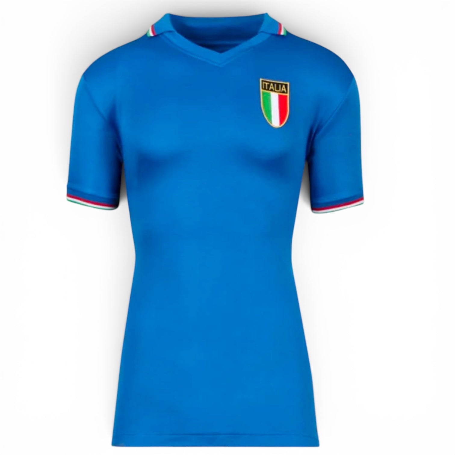 Marco Tardelli Official FIFA World Cup Back Signed Italy Retro Shirt in Deluxe Packaging