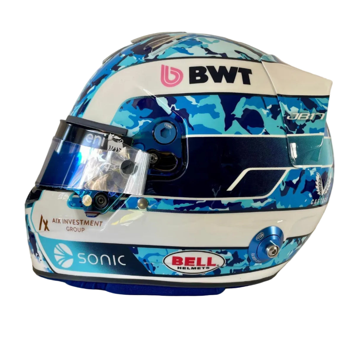 Pierre Gasly 2025 Race Issued Bell HP77 Helmet 1:1 unworn